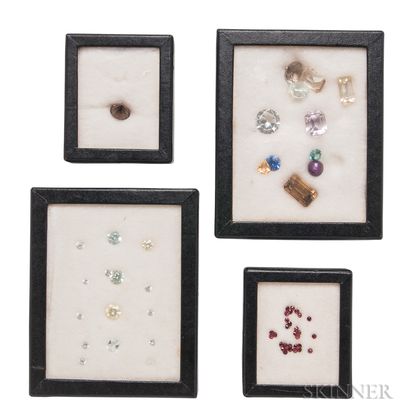 Group of Unmounted Gemstones and Specimen Stones