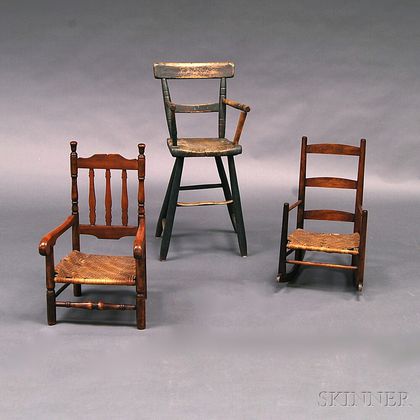 Three County Child's Chairs