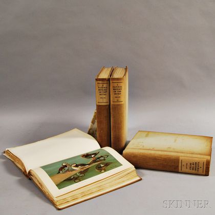 Four Volume Set of John Charles Phillips' Natural History of Ducks