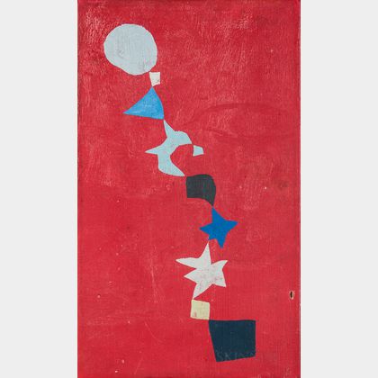 John Hansegger (American, 1908-1989) Abstract, in Shapes