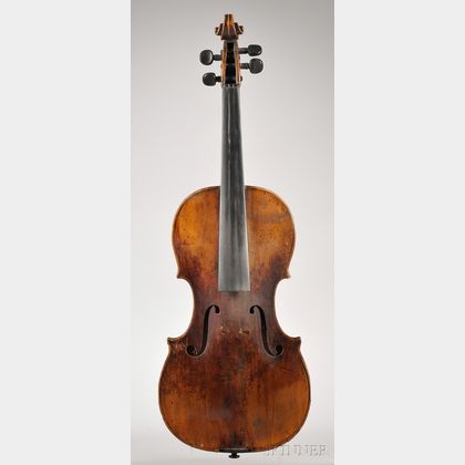 Tyrolean Violin, c. 1850, Ascribed to Matteo Albani