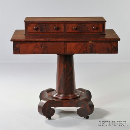 Classical Mahogany and Mahogany Veneer Dressing Table