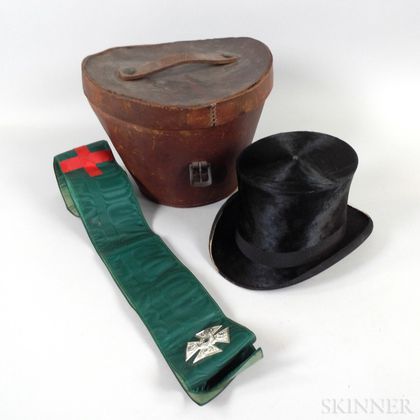 Young Brothers Hat and Leather Hatbox