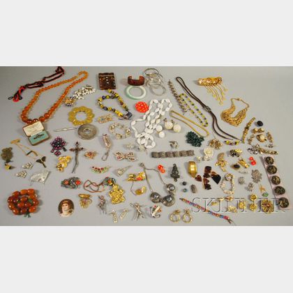 Large Lot of Mostly Costume Jewelry