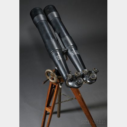 Tri-power Binocular Telescope by Ernst Leitz Wetzlar