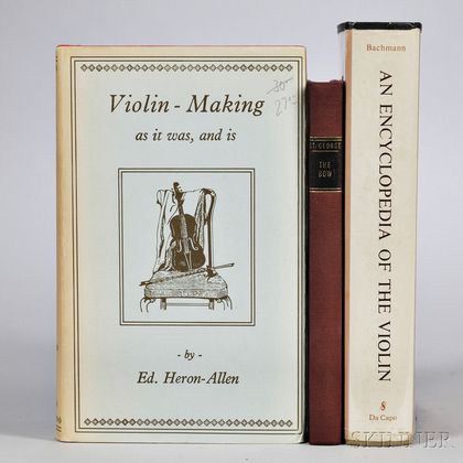 Three Violin-related Books