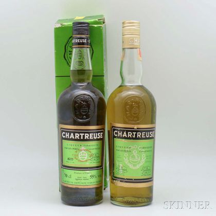 Green Chartreuse, 1 1-pint 7.6oz bottle 1 70cl bottle (oc) 