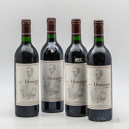 Dominus 1987, 4 bottles 