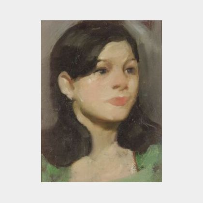 Paul Gattuso (American, ac. 1920) Lot of Three Portraits