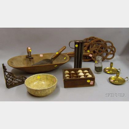 Group of Miscellaneous Country and Domestic Items