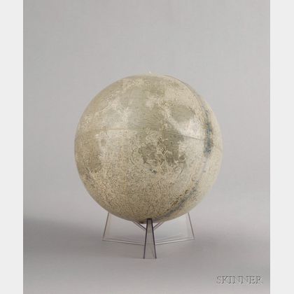 12-inch Lunar Globe by Rand McNally