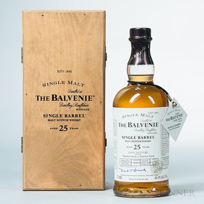 Balvenie Single Barrel 25 Years Old 1976, 1 750ml bottle 