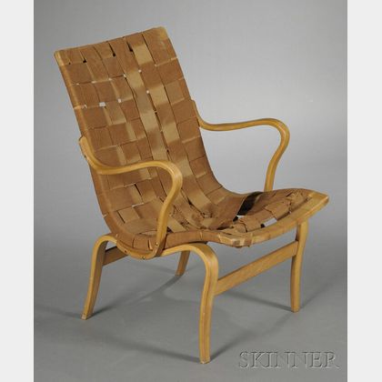Bruno Mathsson (1907-1988) Lounge Chair