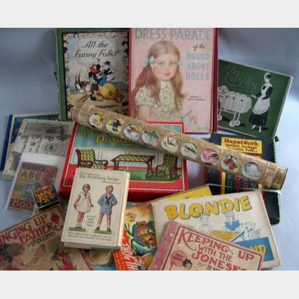 Miscellaneous Lot of Collectible Children's Books and Toys