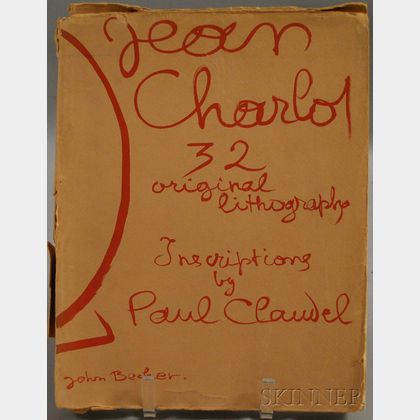 Jean Charlot (American/French, 1898-1979) Picture Book: 32 Original Lithographs