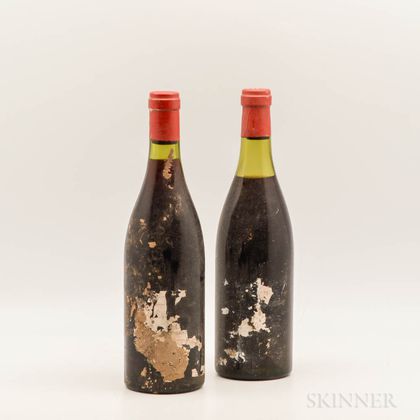 Unknown Producer(s) Red Burgundy Vintage Unknown, 2 bottles 