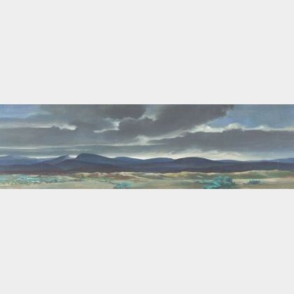 Lumen Martin Winter (American, b. 1908) Mountain Range