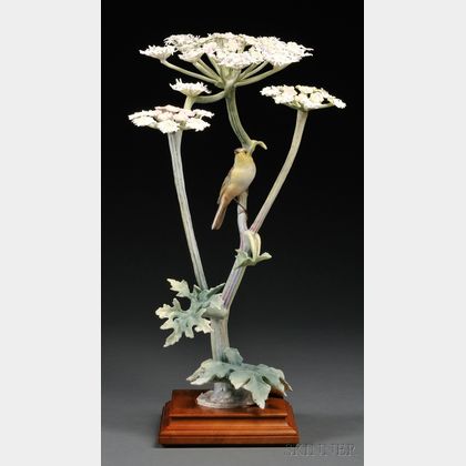 Dorothy Doughty for Royal Worcester Bone China Chiff Chaff and Hogweed