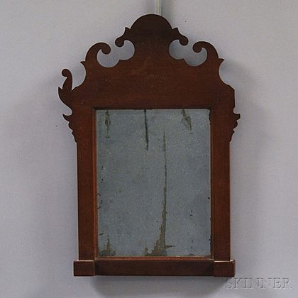 Transitional Federal Cherry Mirror