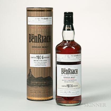 BenRiach 30 Years Old 1976, 1 750ml bottle 
