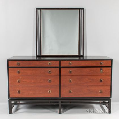 Dunbar Chest of Drawers with Over Mirror 