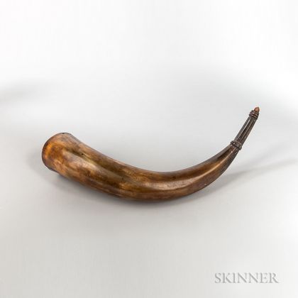 Powder Horn Identified to Stephen Parks of Concord, Massachusetts