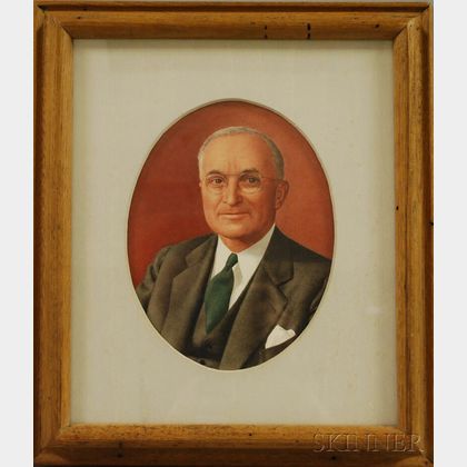 Robert Smullyan Sloan (American, b. 1915) Portrait of Harry S. Truman.