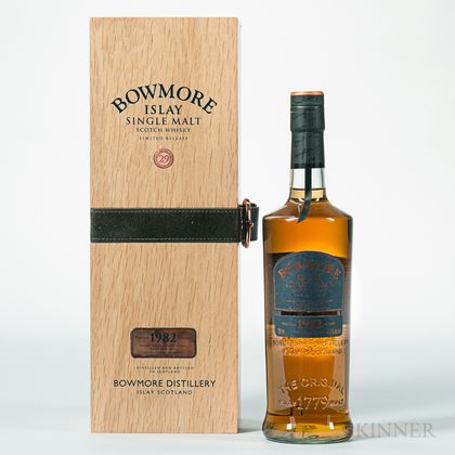 Bowmore 29 Years Old 1982, 1 750ml bottle 