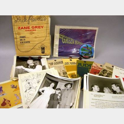 Collection of 1960s Television Series Press and Promotional Items