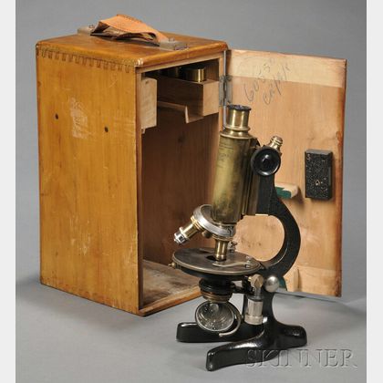 Brass Compound Microscope