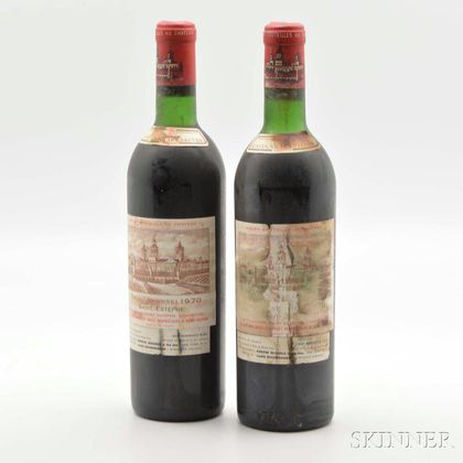 Chateau Cos dEstournel 1970, 2 bottles 