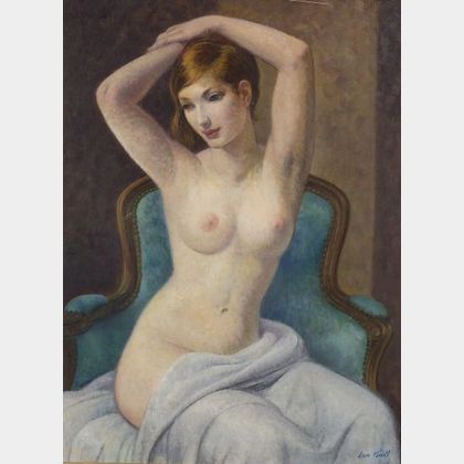 Leon Kroll (American, 1884-1975) Portrait of a Seated Woman