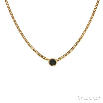 18kt Gold and Ancient Coin Necklace, Bulgari