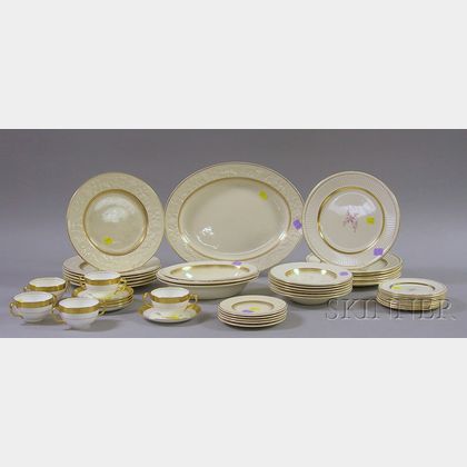 Group of Wedgwood, Tiffany & Co., and George Jones & Sons Porcelain