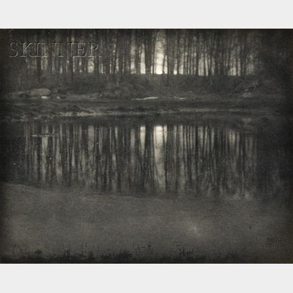 Edward Steichen (American, 1879-1973) Moonlight/The Pond