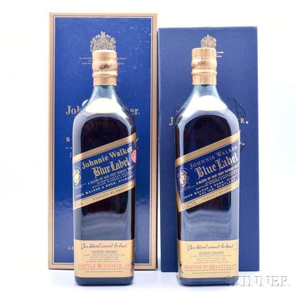 Johnnie Walker Blue Label, 2 750ml bottles (pc) 