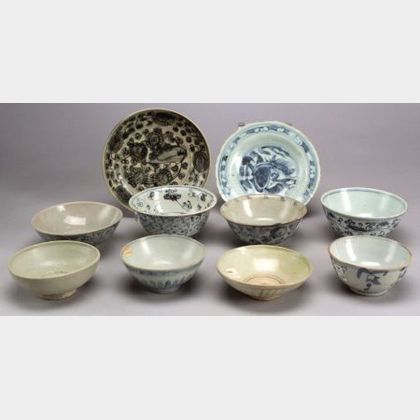 Ten Porcelain Bowls