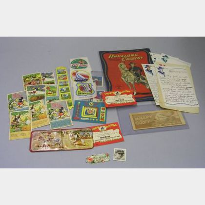 Group of Children's Vintage Collectibles
