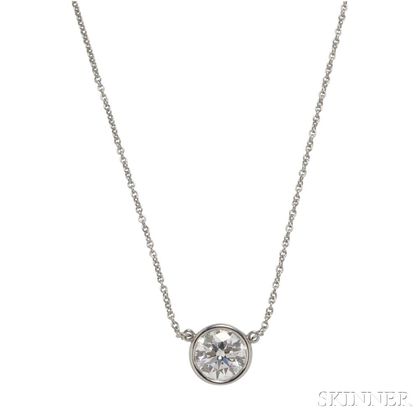 Platinum and Diamond Necklace, Elsa Peretti for Tiffany & Co.