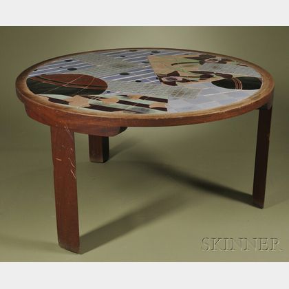 Tile-Top Dining Table