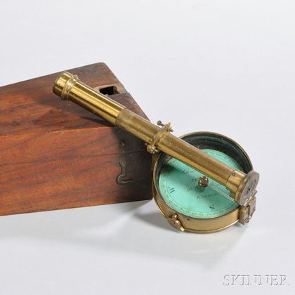 Simple Theodolite with Prismatic Compass by Schmalcalder's
