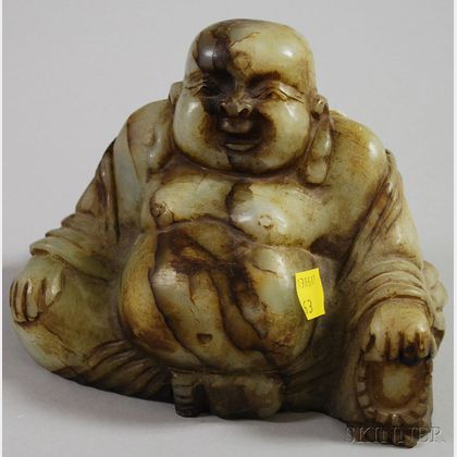 Carved Soapstone Figure of Hoitei
