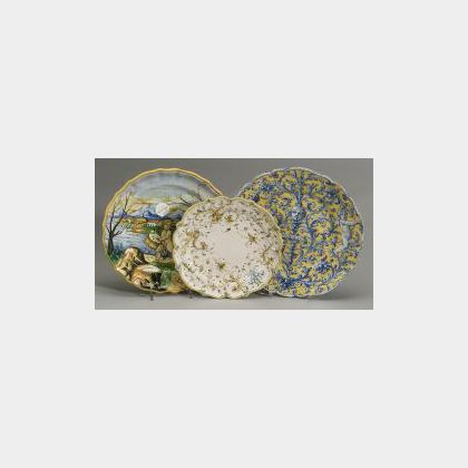Group of Fourteen Assorted Italian Ceramic Plates