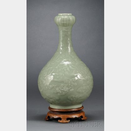 Celadon Bottle Vase