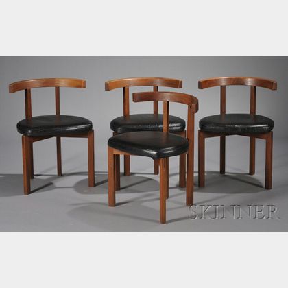 Four Peter Hvidt Armchairs