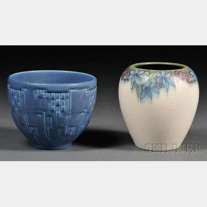 Rookwood Vase and Bowl