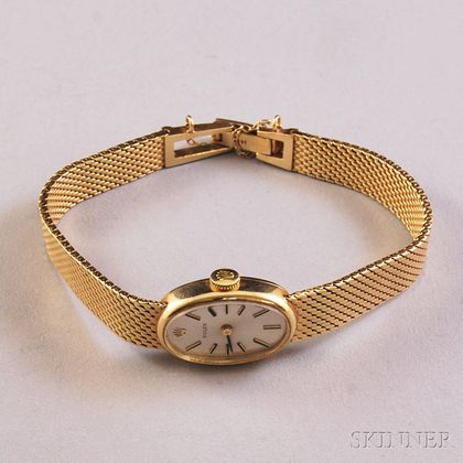 Lady's 14kt Gold Rolex Wristwatch