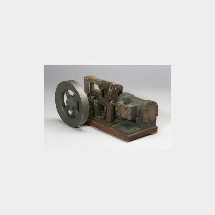 Working Model of a Horizontal Steam Engine