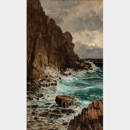 William Preston Phelps (American, 1848-1923) Coast of Maine