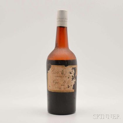 Gilt Edge Straight Maryland Rye Whiskey 1876, 1 bottle 